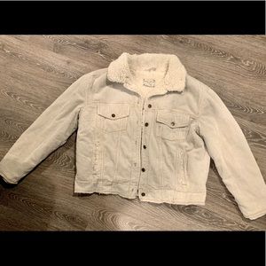 Marrakech sherpa lined corduroy jacket